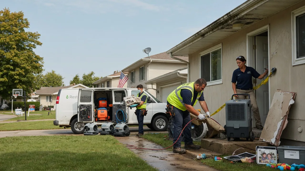 Water Damage Restoration in Altona, IL near me